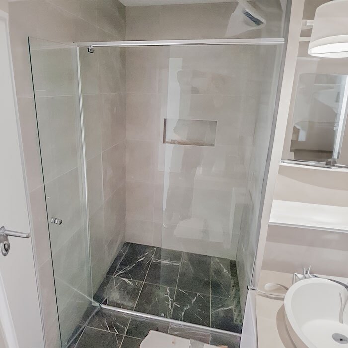 Brightness Glass and Glazing Services Pty-Ltd - Semi-Frameless Shower Screen Installation Service in Sydney